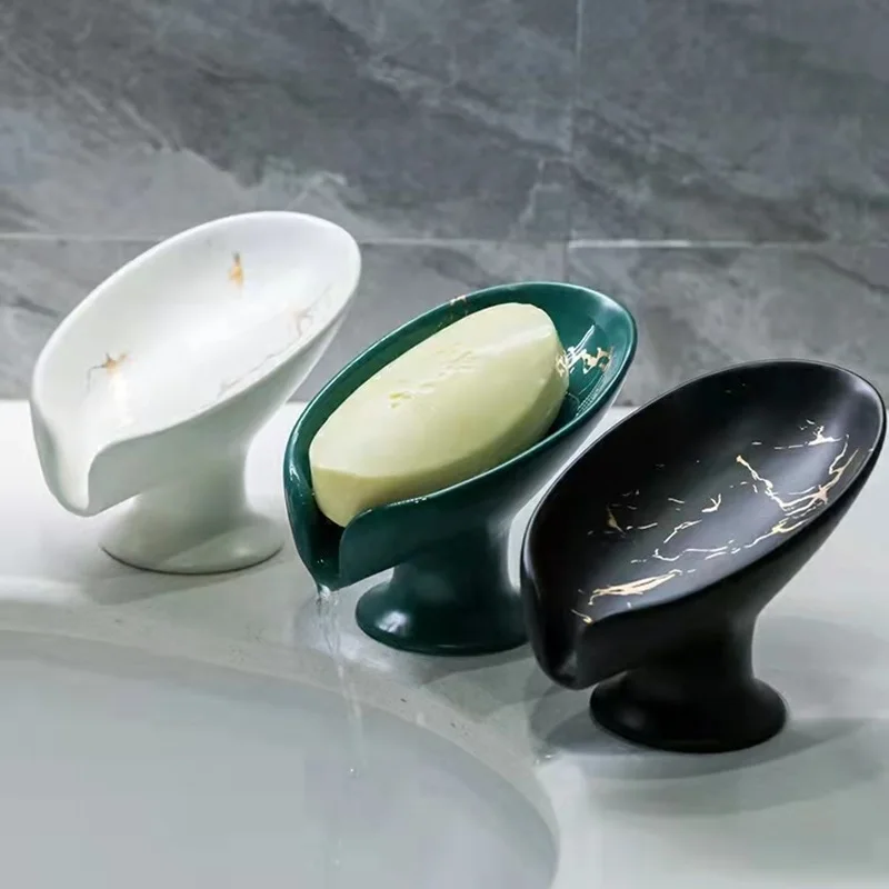 Soap Making Box - Light Luxury Ceramic Leay Shower Soap