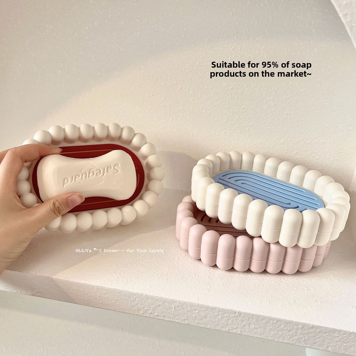Soap Making Box - Bathroom Soap Box Plastic Soap Dish