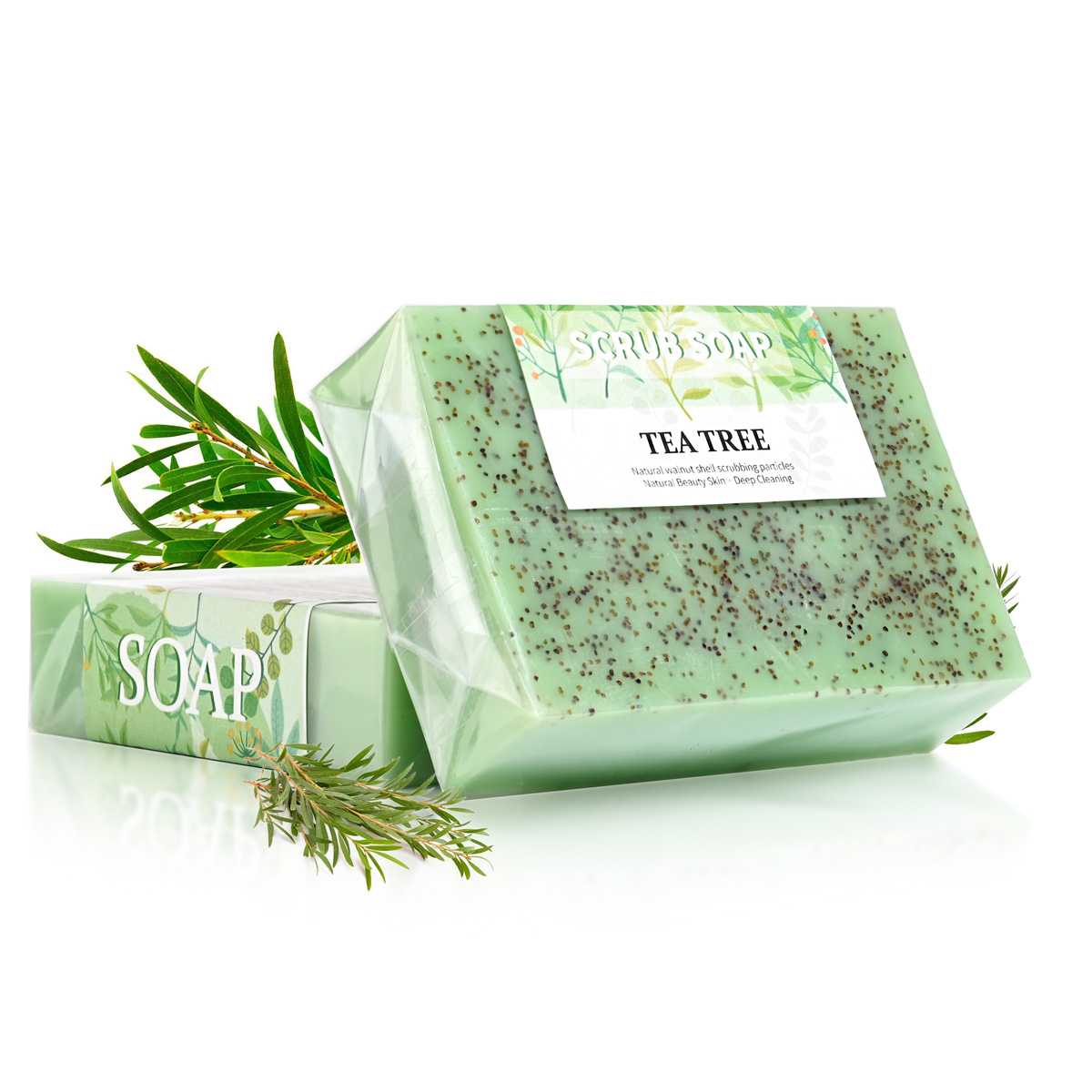 Essential Oil Soap - M+100G Best-Selling Exfoliating and Anti Acne