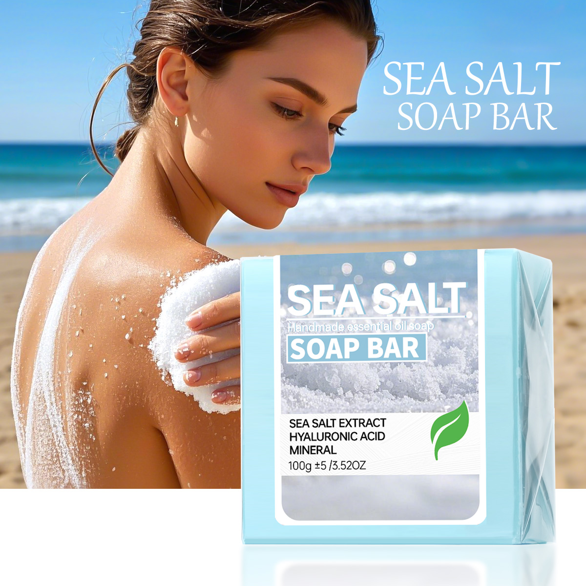 Essential Oil Soap - Sea Salt Handmade Essential Oil Soap,