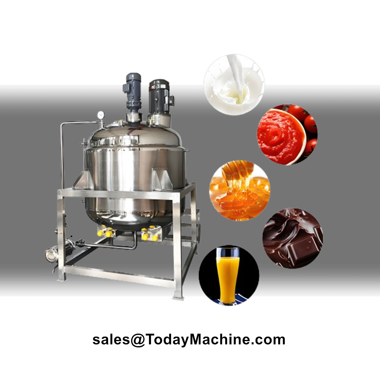 Making Soap And Detergent - Agitator Homogenizer Mixer Liquid Soap Detergent