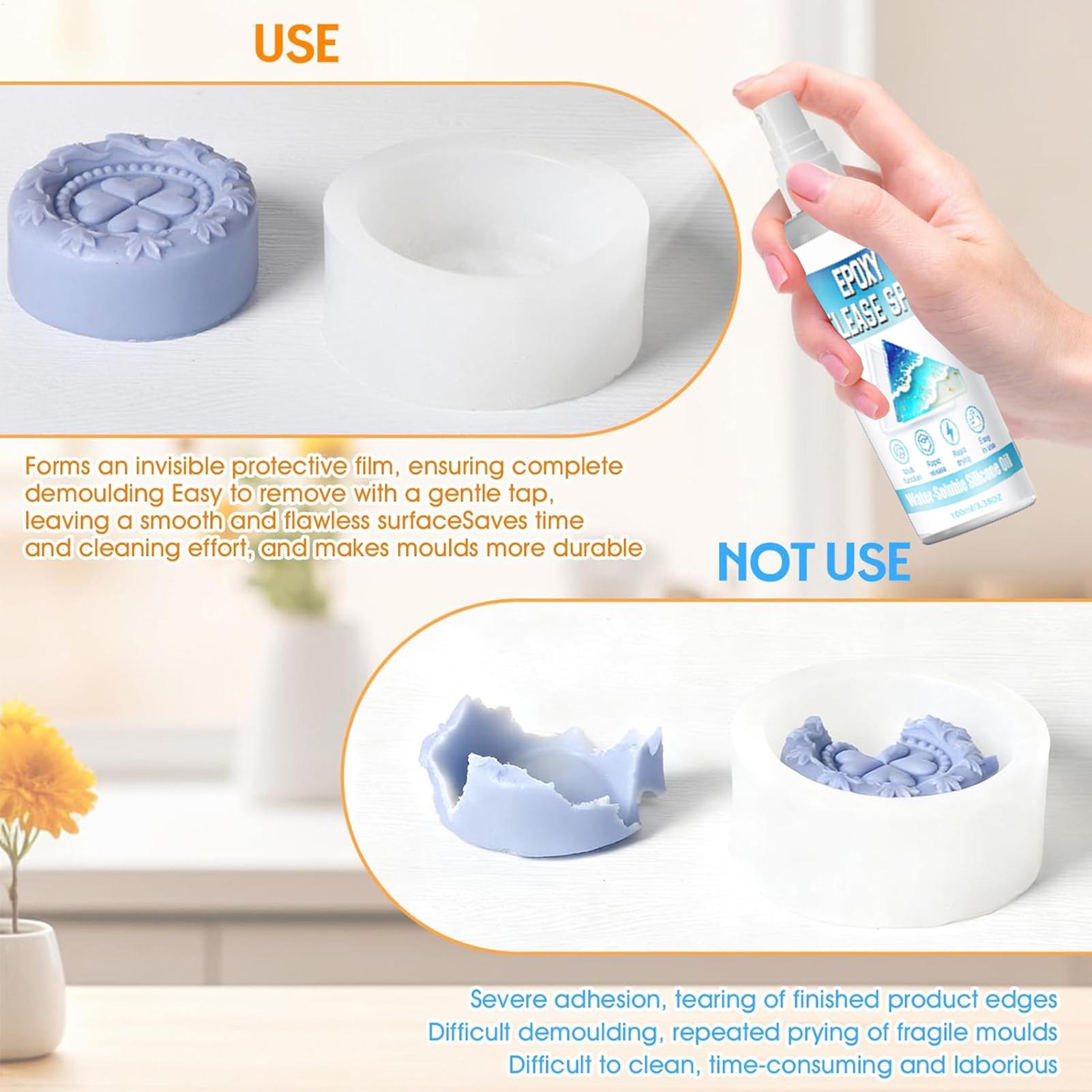 100ml Silicone Release Spray E - огляд і ціна Soap Making Workshop