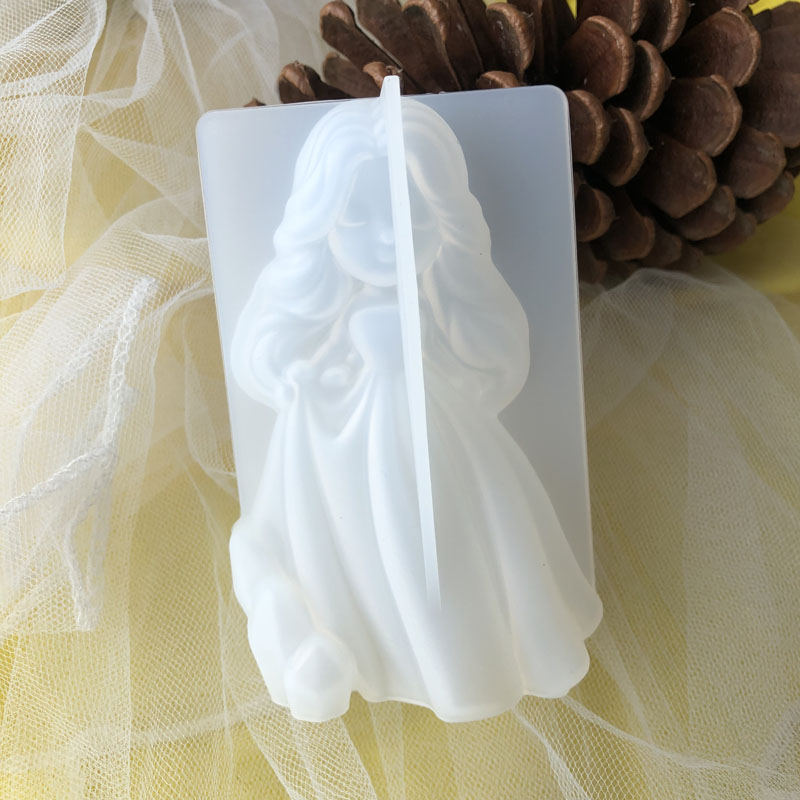 3D Cute Princess Silicone Cand - огляд і ціна Soap Making Utensils