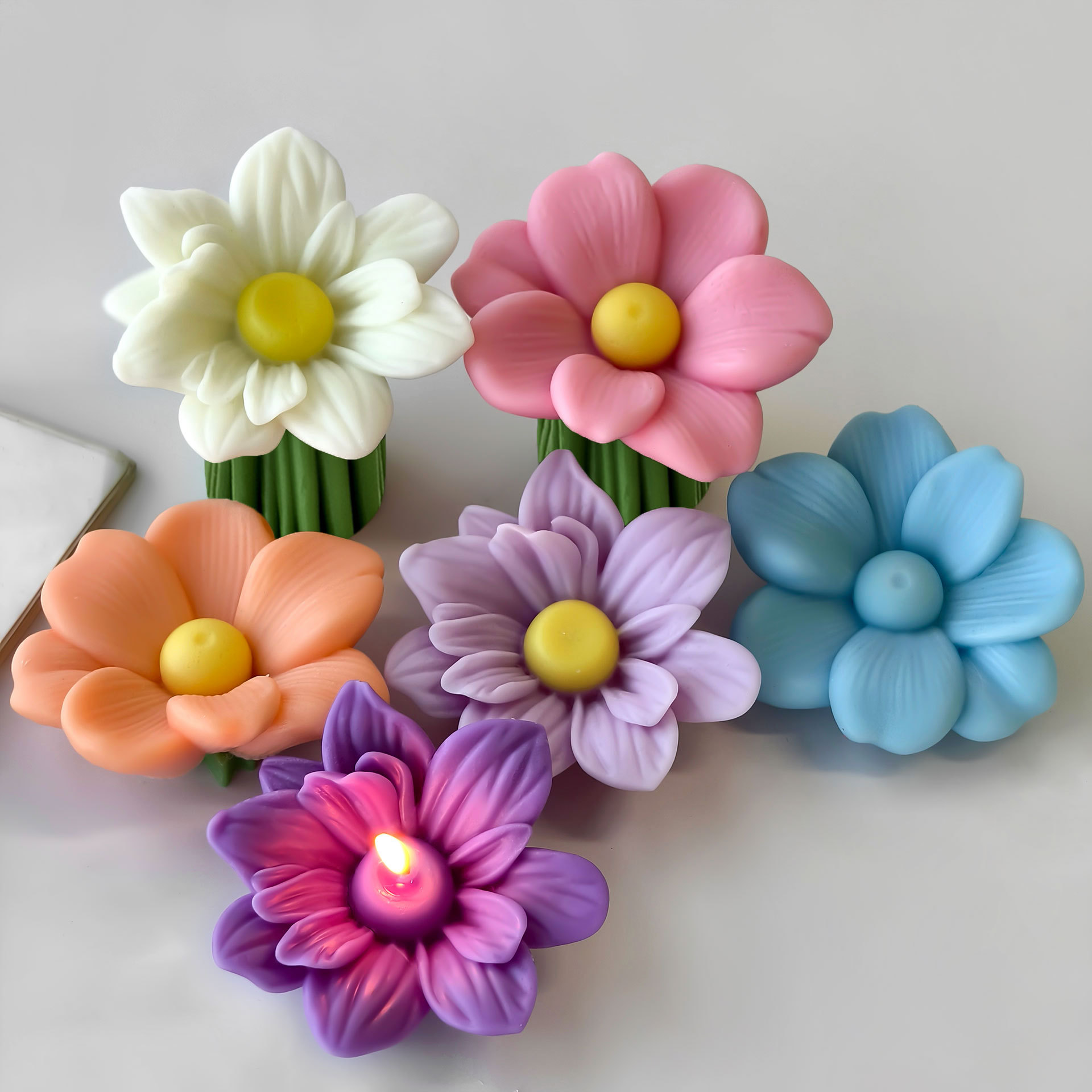 DIY Flowers Aroma Candle Silic - огляд і ціна Soap Making Essentials
