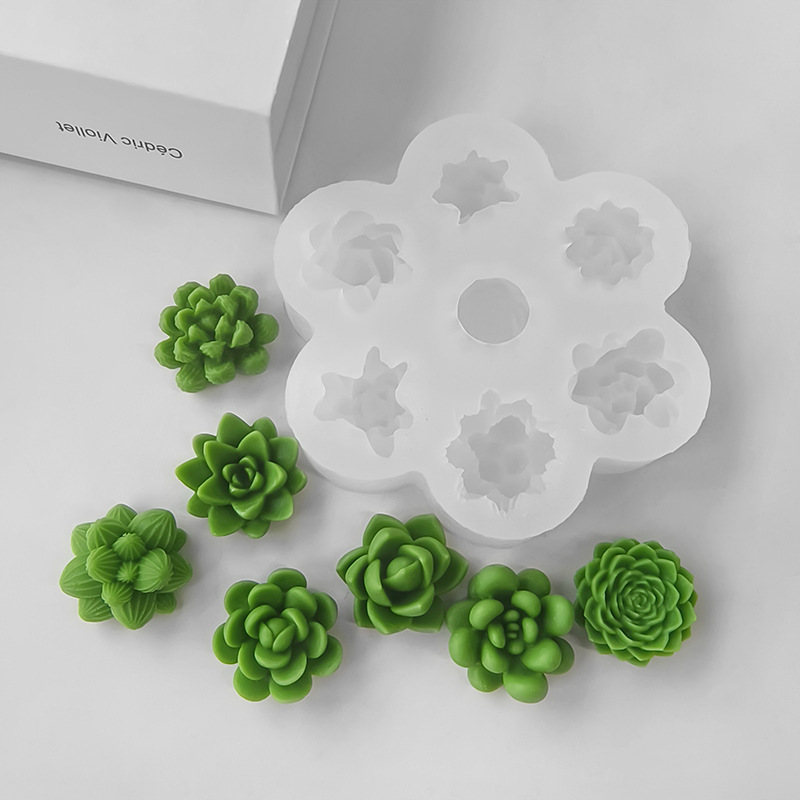 7 In1 Succulent Cactus Silicon - огляд і ціна Soap Making Essentials