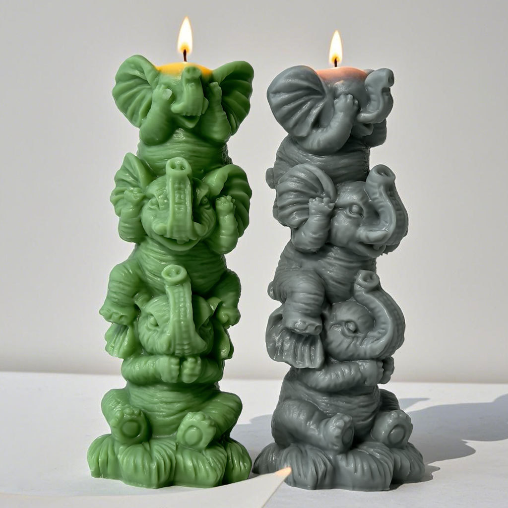 DIY Stacking Elephants Silicon - огляд і ціна Soap Making Essentials