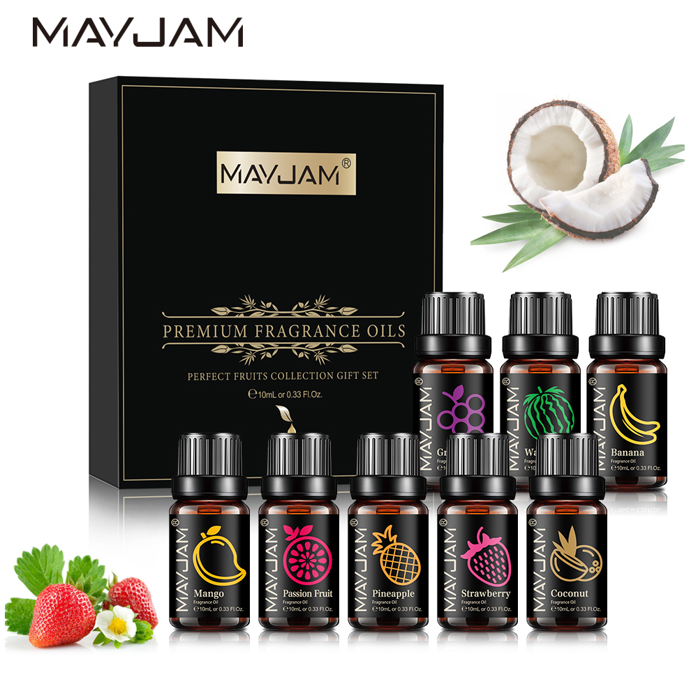 MAYJAM Fragrance Oils Set 8pcs - огляд і ціна Soap Making Book
