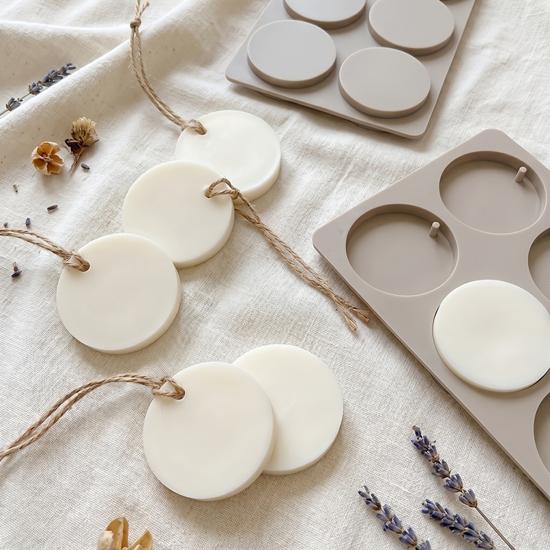 6-Cavity Round Tag Silicone Mo - огляд і ціна Soap Making Formula
