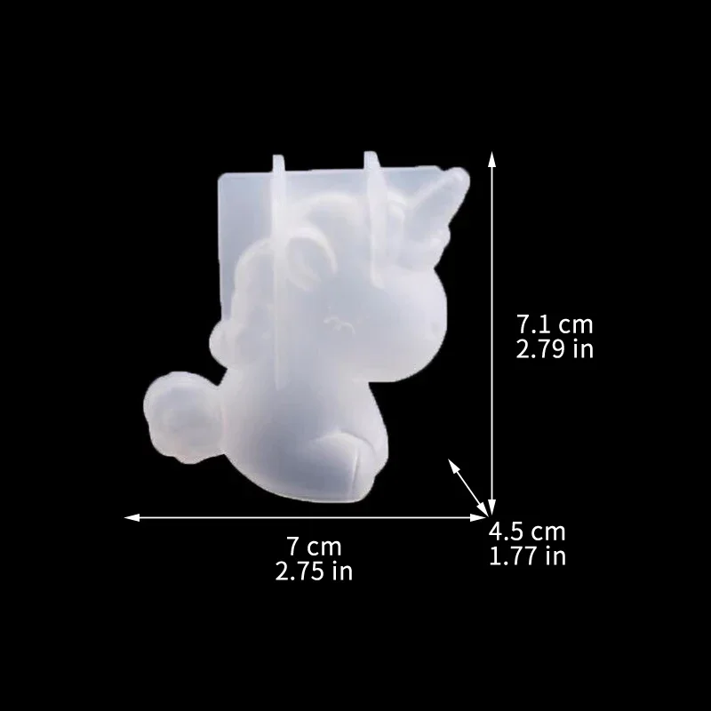 3D Geometric Silicone Unicorn  - огляд і ціна Soap Making Formula