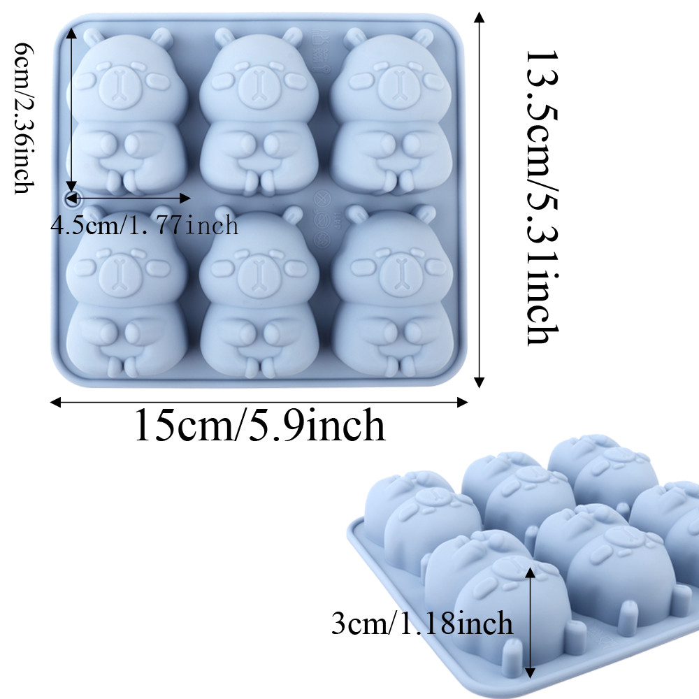 1 Silicone Cake Mold in the Sh - огляд і ціна Soap Making Formula