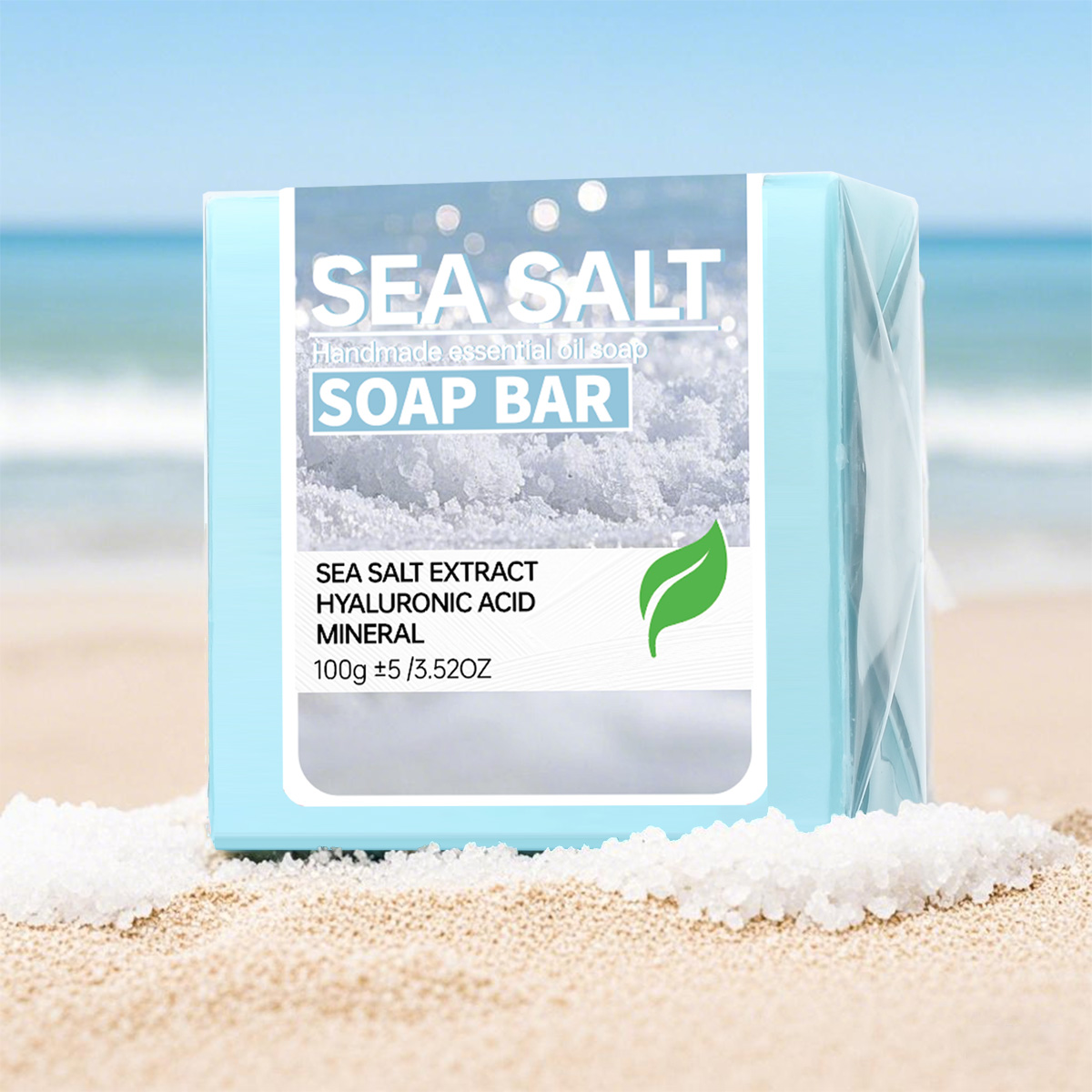 Sea Salt Handmade Essential Oi - огляд і ціна Essential Oil Soap
