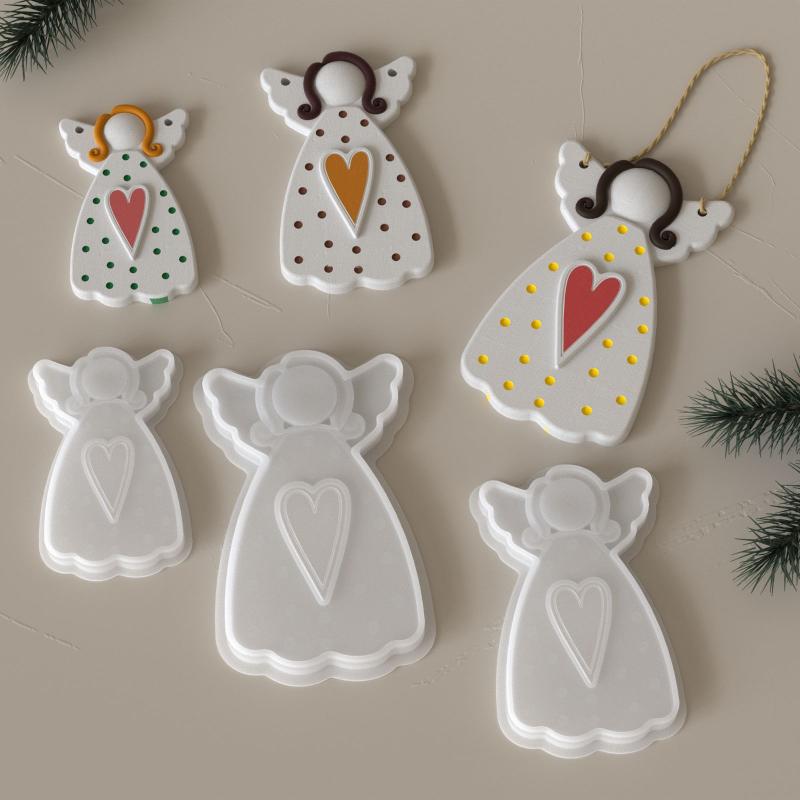 Love Angel Gypsum Mold Candle  - огляд і ціна Soap Making Utensils