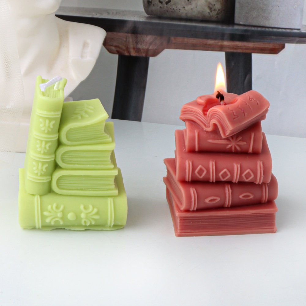 3D Books Silicone Candle Molds - огляд і ціна Soap Making Book