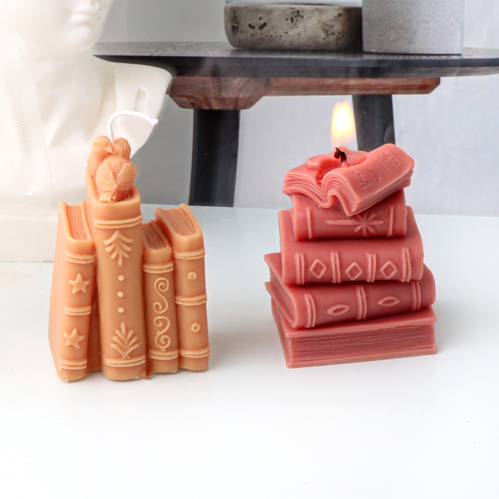 3D Books Silicone Candle Molds - огляд і ціна Soap Making Book