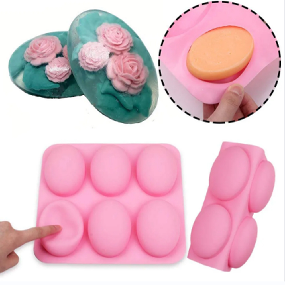 6 Cavities Multifunctional Ova - огляд і ціна Soap Making Formula