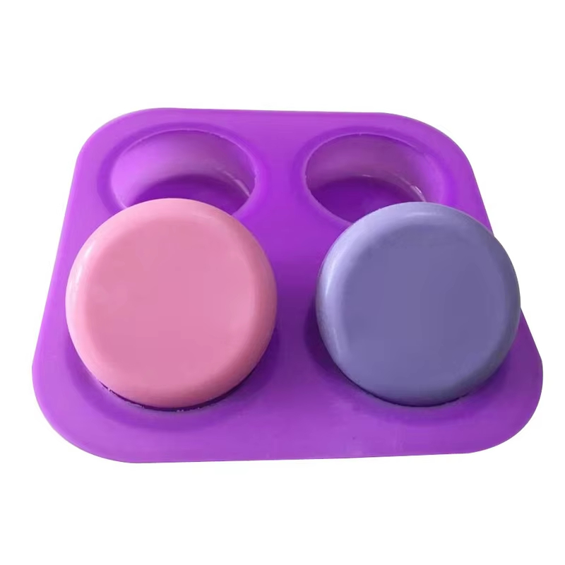 1-2 PCS 4 Cavity Reusable Roun - огляд і ціна Soap Making Formula