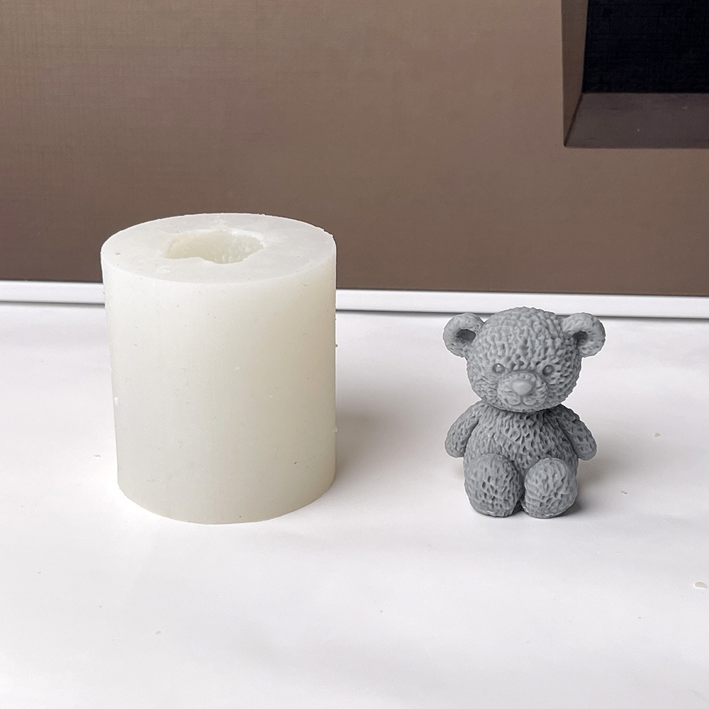 3D Cute Bear Candle Making Mou - огляд і ціна Soap Making Scents