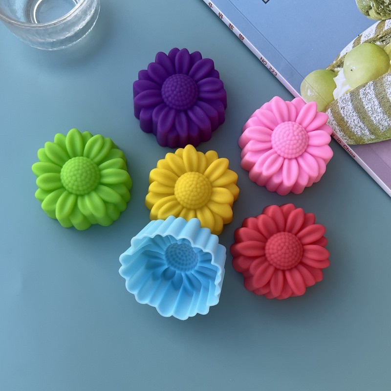 6 Pcs Set Non-Stick Flower Des - огляд і ціна Soap Making Utensils