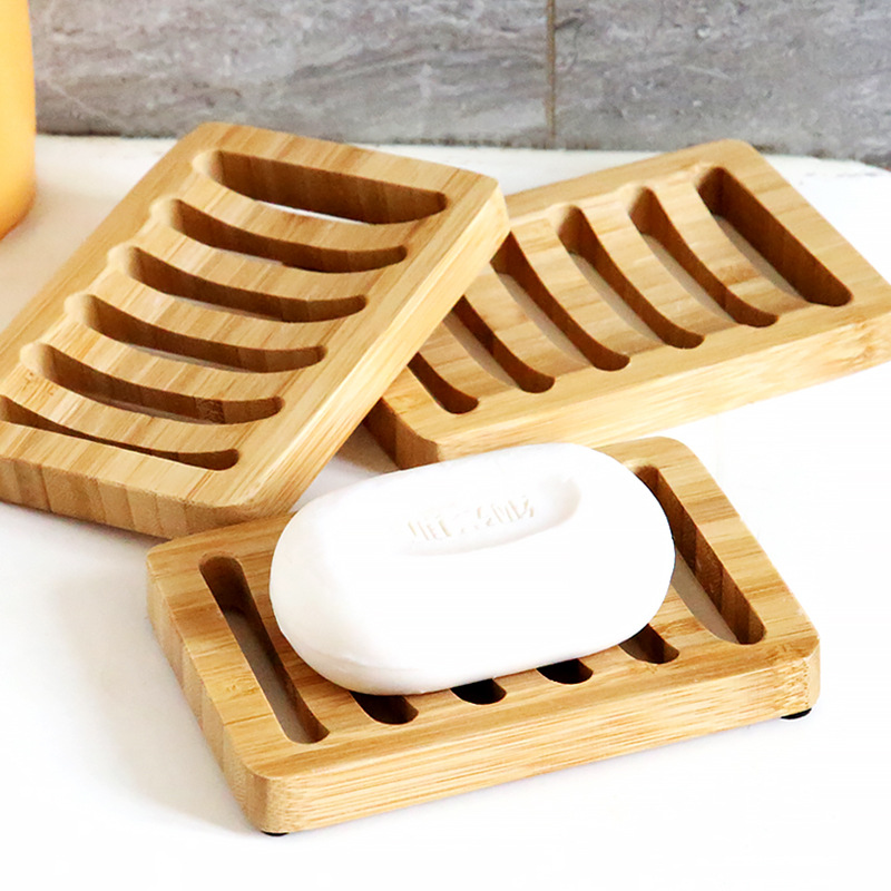 2 pcs Bamboo Case Tray Wooden  - огляд і ціна Soap Making Box