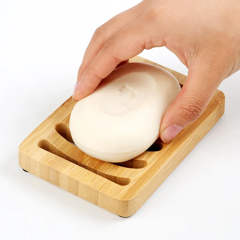 2 pcs Bamboo Case Tray Wooden  - огляд і ціна Soap Making Box