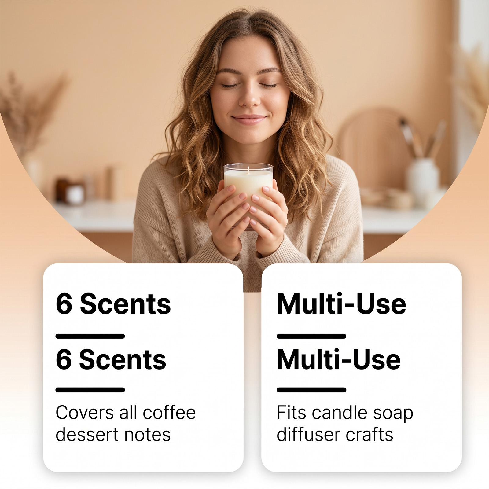 6pcs Coffee Shop Scented Fragr - огляд і ціна Soap Making Book