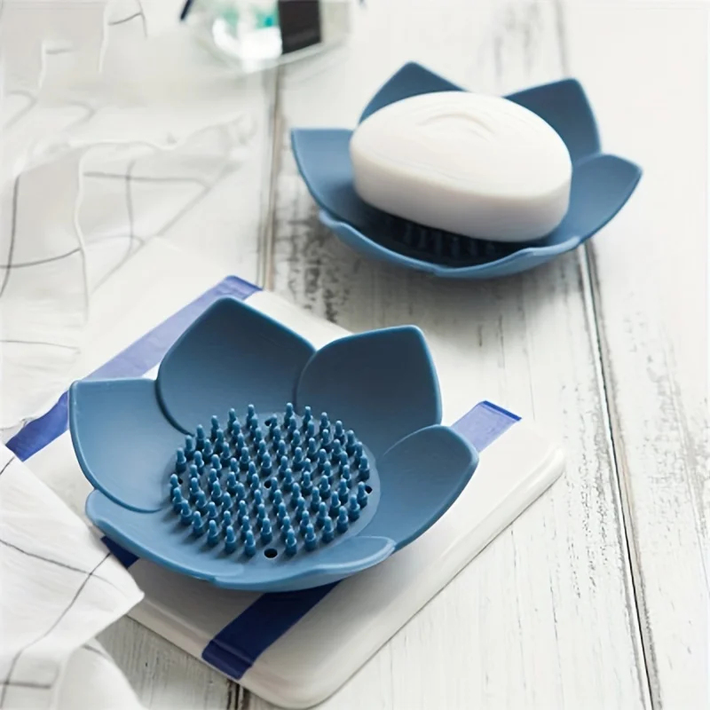 1pcs Bathroom Soap Box Lotus D - огляд і ціна Soap Making Box
