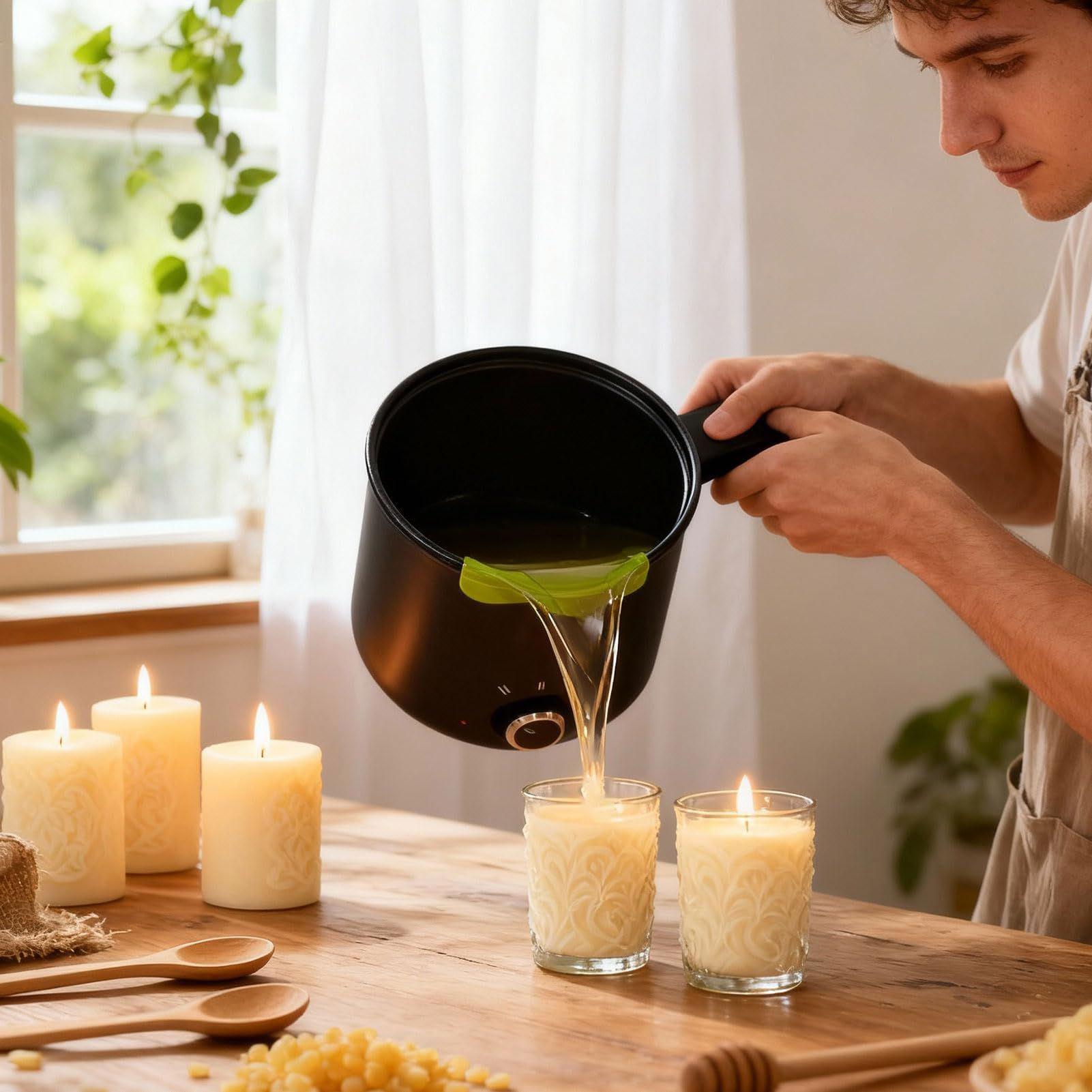 Candle Wax Melting Pot 1.5L La - огляд і ціна Soap Making Lab