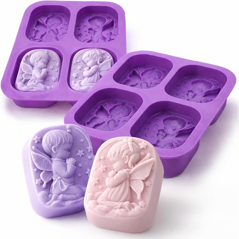 Angel Silicone Mold For Soap M - огляд і ціна Soap Making Formula
