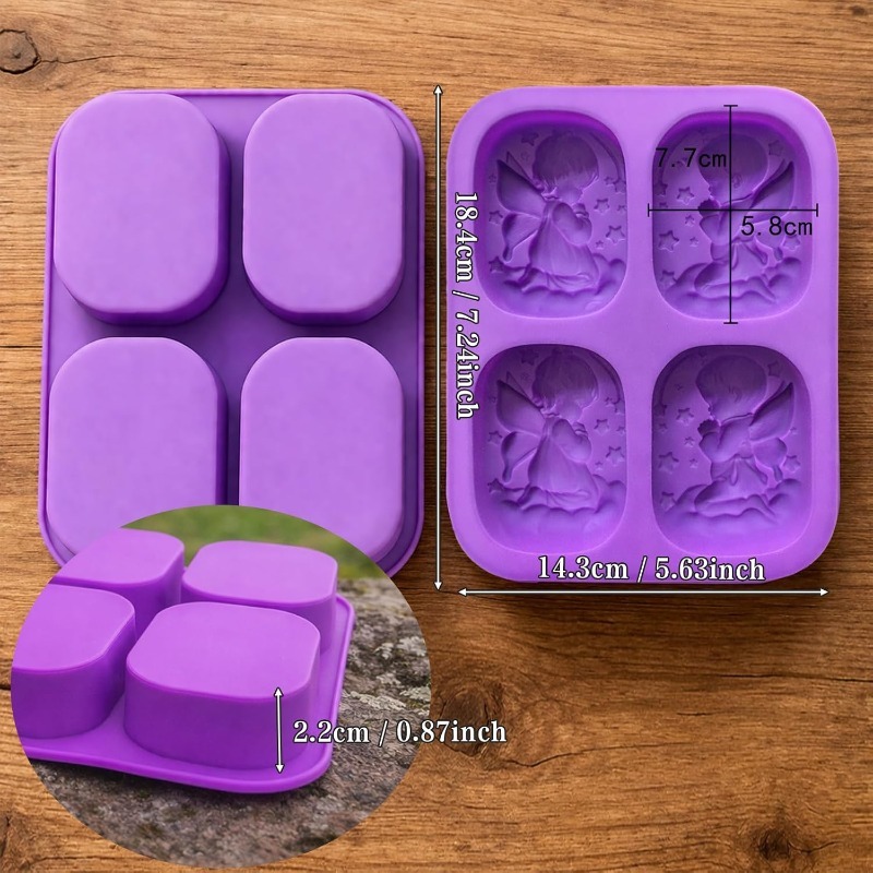 Angel Silicone Mold For Soap M - огляд і ціна Soap Making Formula