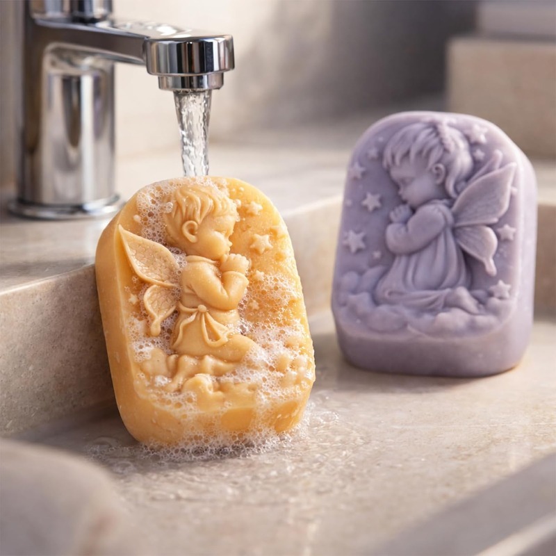 Angel Silicone Mold For Soap M - огляд і ціна Soap Making Formula