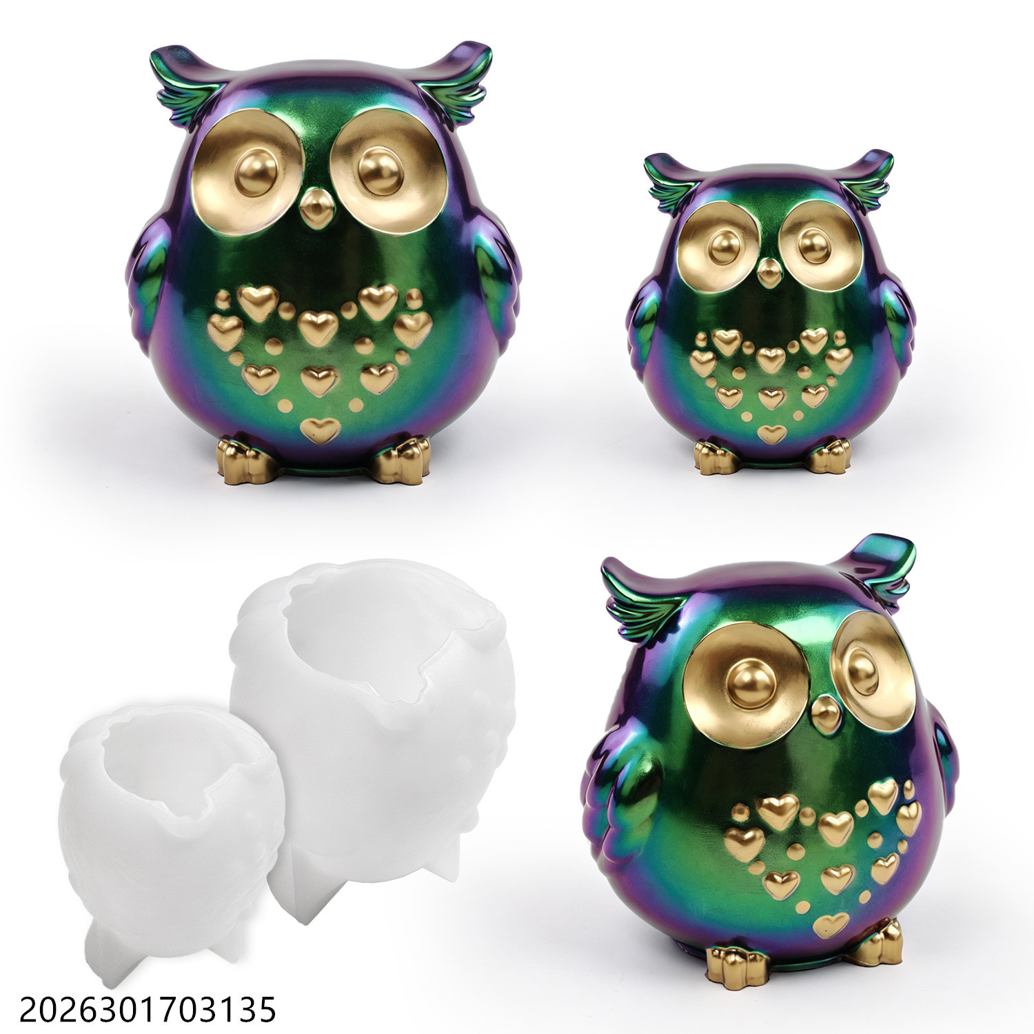 Owl Silicone Mold 3D Bird Shap - огляд і ціна Soap Making Scents